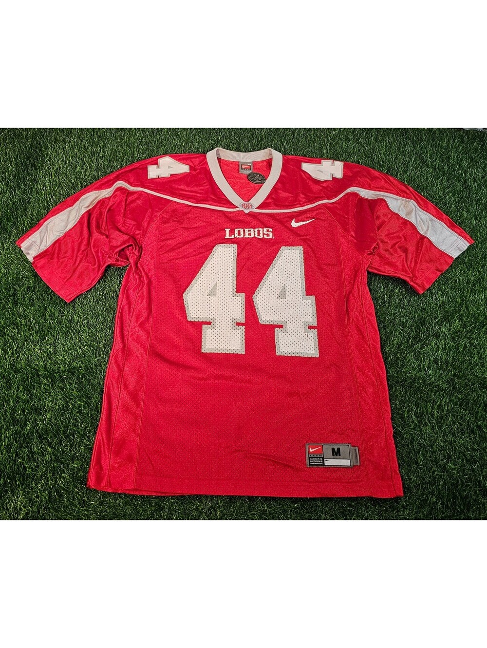 Rare UNM Brian Urlacher Nike Team Lobos #44 Red Football Jersey Medium